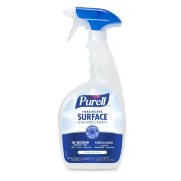 Picture of PURELL® Healthcare Surface Disinfectant 32 oz. RTU - sealed flip-cap bottles with triggers