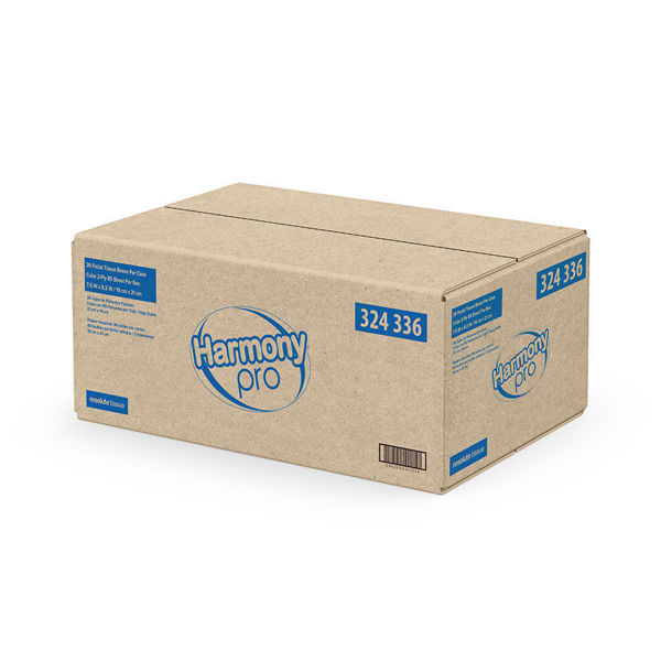 Picture of HARMONY PRO - 2-PLY CUBED FACIAL TISSUE 36 BOXES OF 85 PER CASE